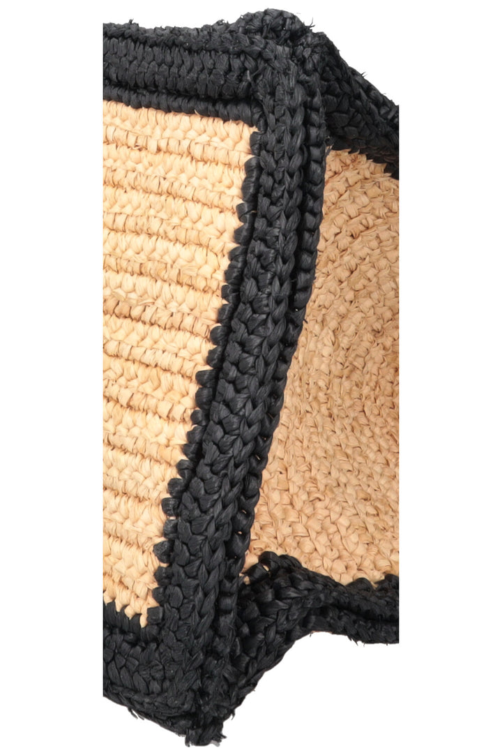 SAINT LAURENT Rive Gauche Tote Large Raffia Natural