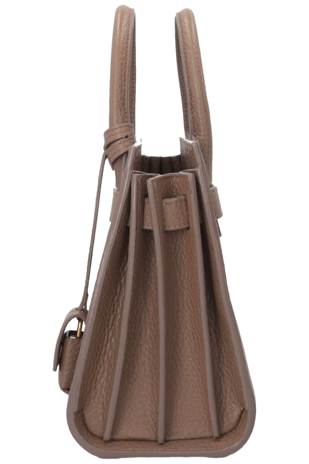 SAINT LAURENT Sac Du Jour Nano Cuir Taupe