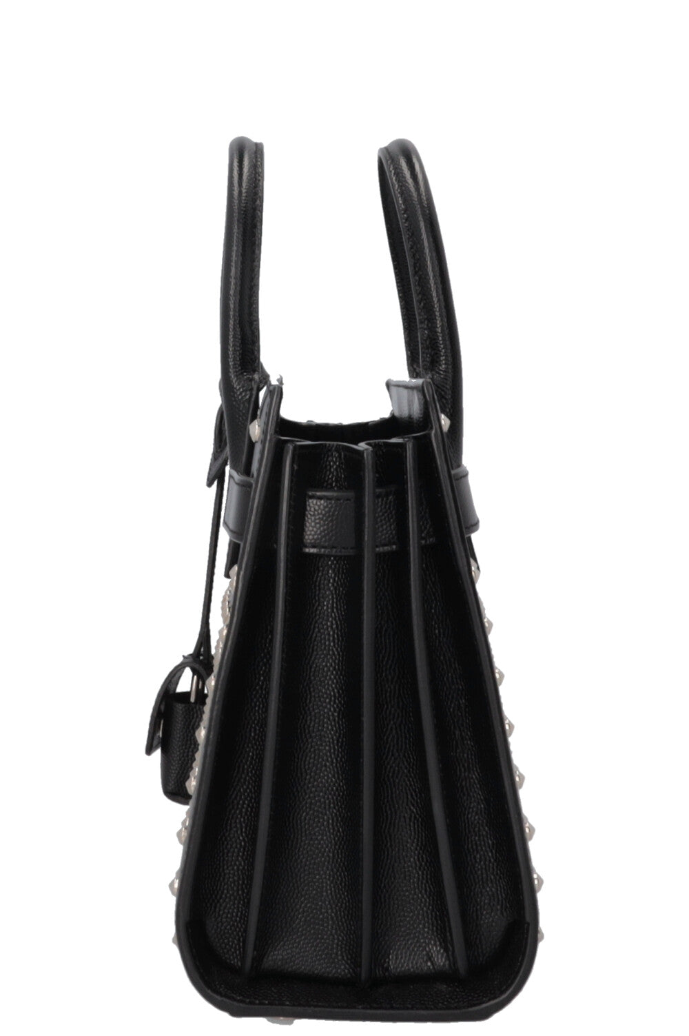 SAINT LAURENT Studded Sac de Jour Nano Black