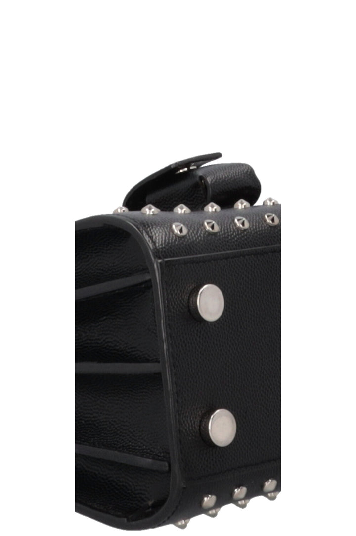 SAINT LAURENT Studded Sac de Jour Nano Black