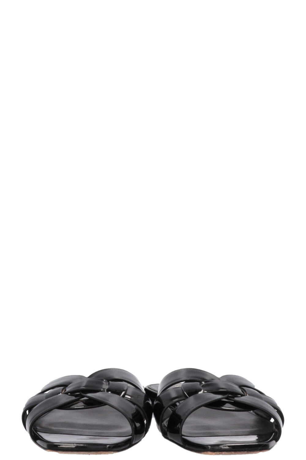 SAINT LAURENT Tribute Slides Black