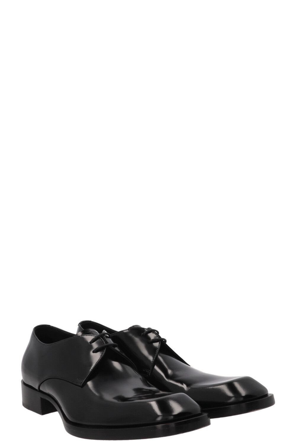 SAINT LAURENT Chaussures Richelieu Vadim en cuir noir