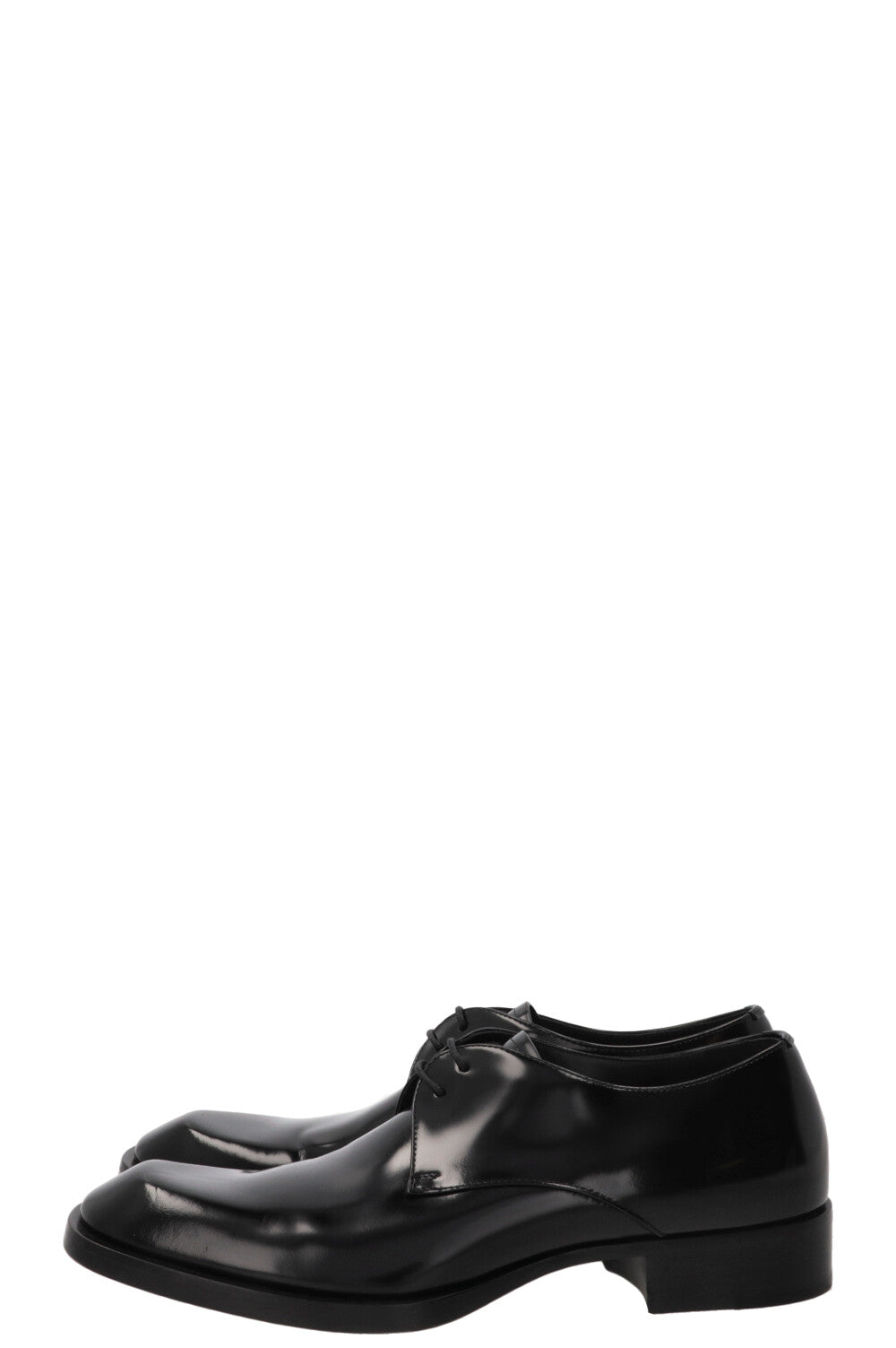 SAINT LAURENT Chaussures Richelieu Vadim en cuir noir
