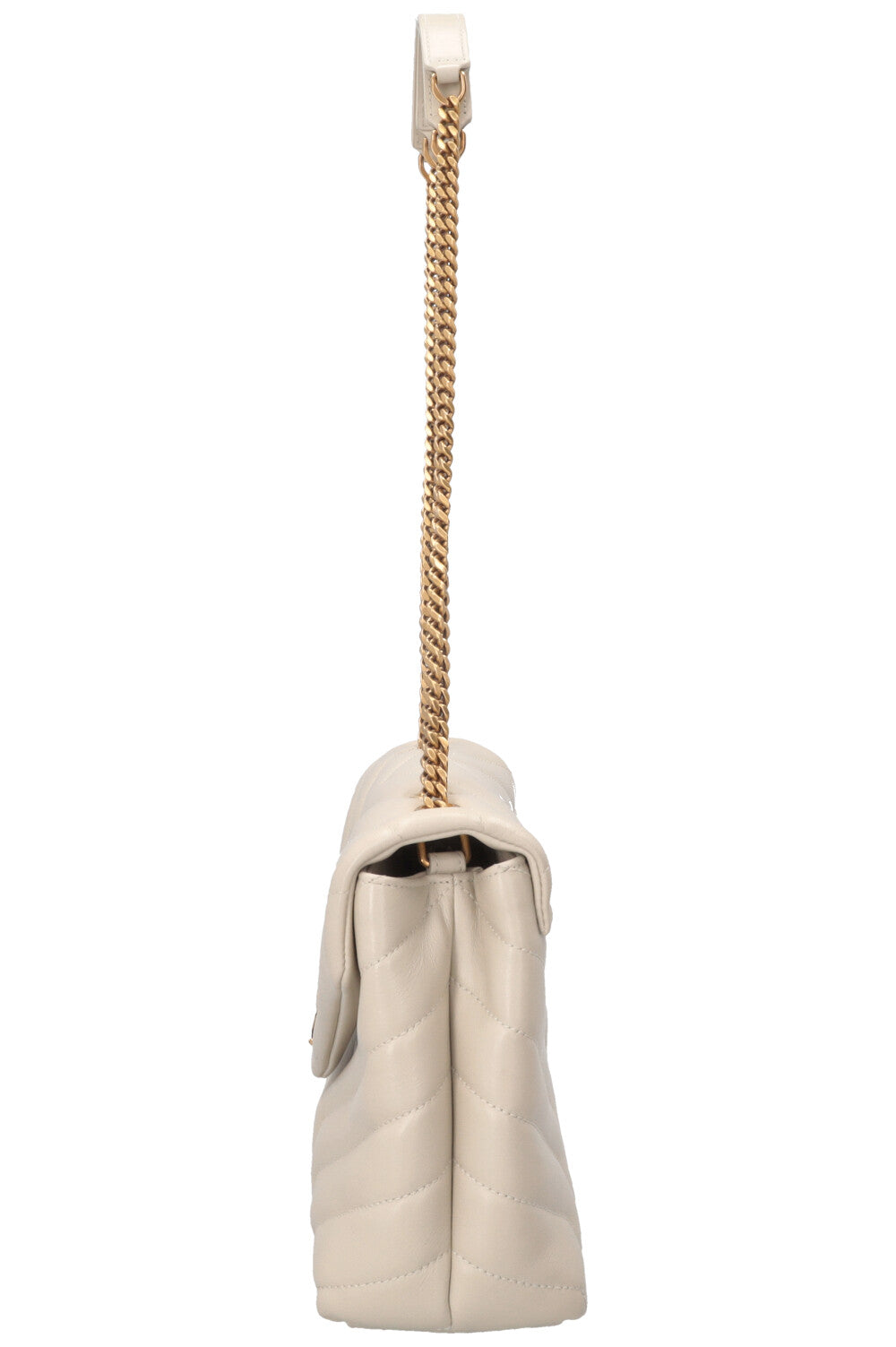 SAINT LAURENT Sac LouLou Petit Cuir Ivoire