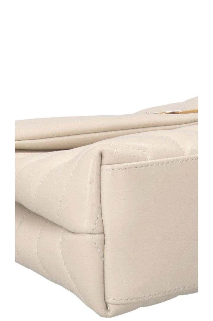 SAINT LAURENT Sac LouLou Petit Cuir Ivoire