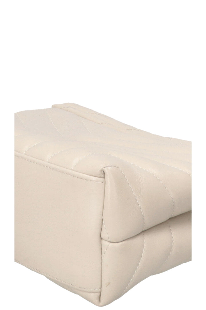 SAINT LAURENT Sac LouLou Petit Cuir Ivoire