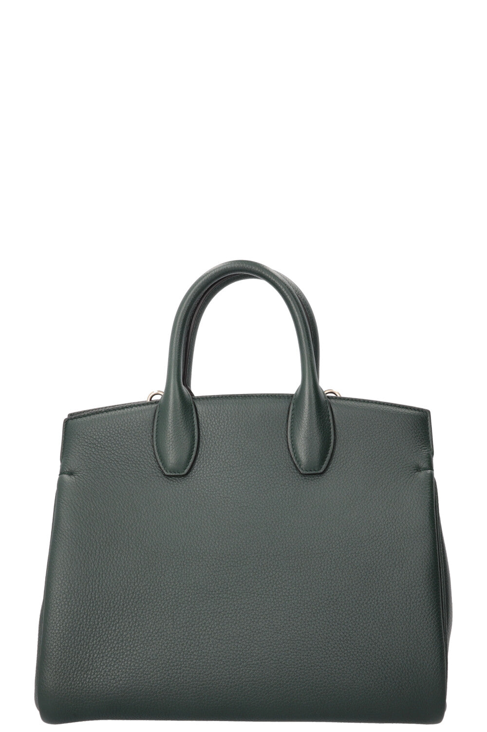 SALVATORE FERRAGAMO Medium Studio Hand Bag Moss Green
