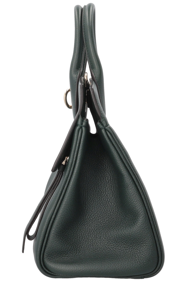 SALVATORE FERRAGAMO Medium Studio Hand Bag Moss Green
