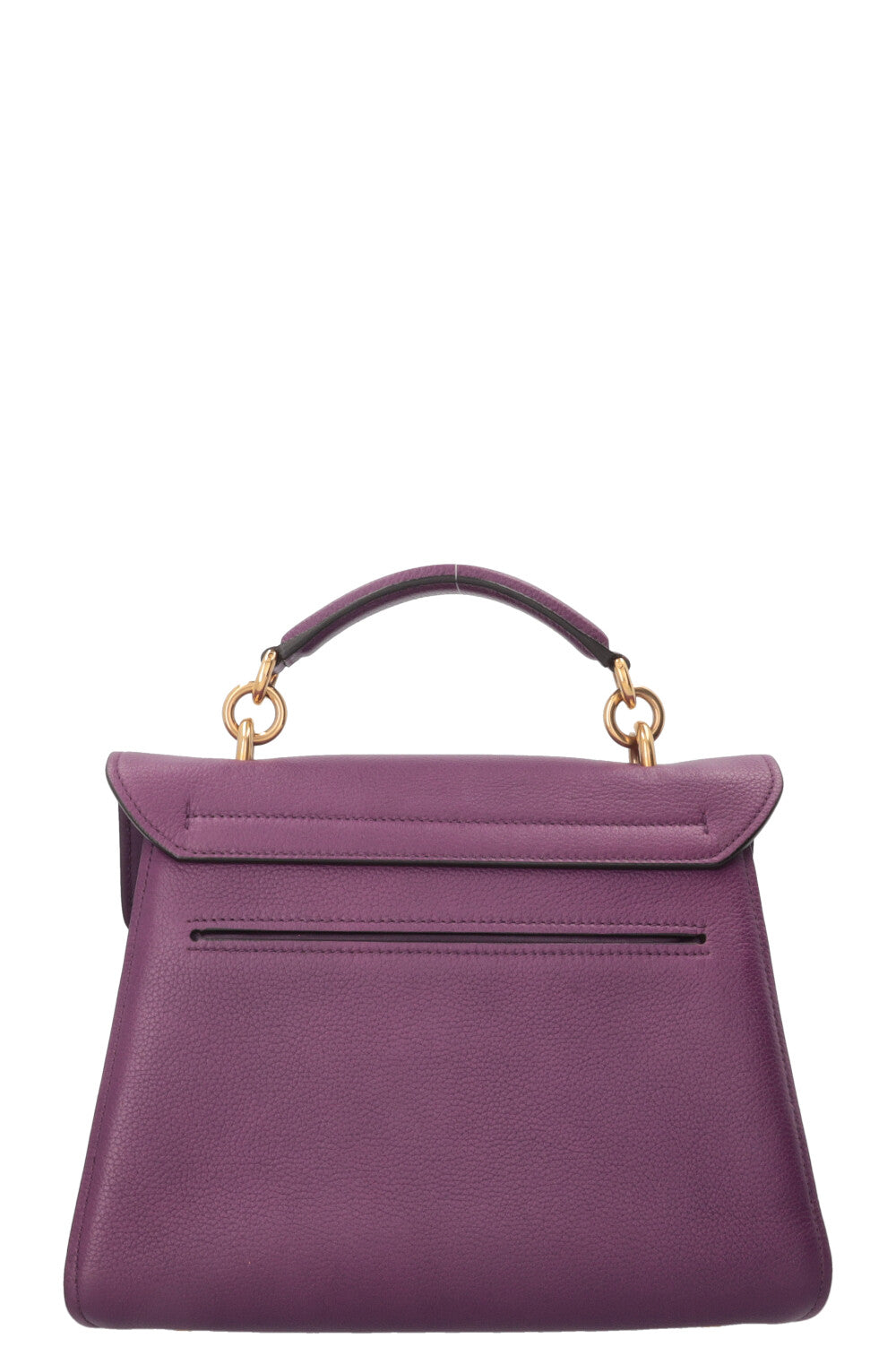 SALVATORE FERRAGAMO Small Margot Bag Leather Purple