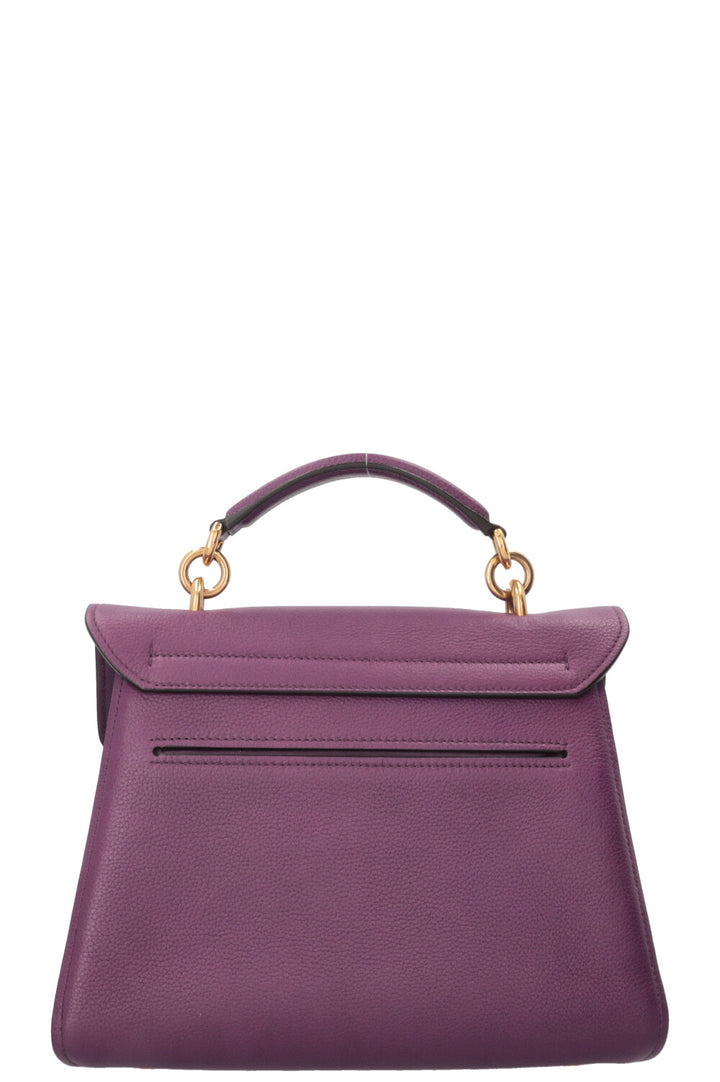 SALVATORE FERRAGAMO Small Margot Bag Leather Purple
