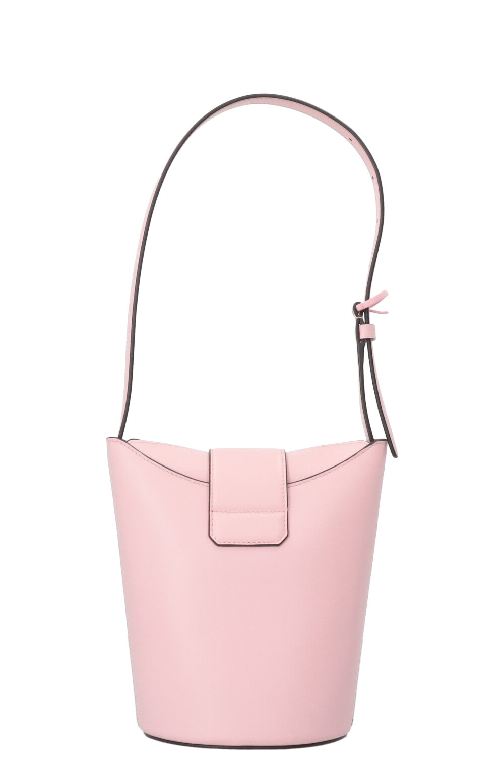 SALVATORE FERRAGAMO Trifolio Small Bucket Bag Leather Pink