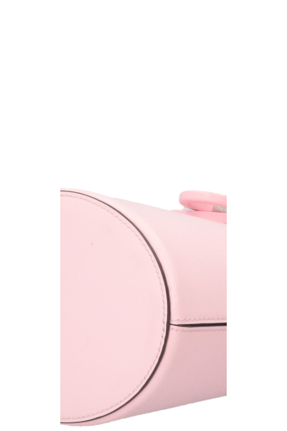 SALVATORE FERRAGAMO Trifolio Small Bucket Bag Leather Pink