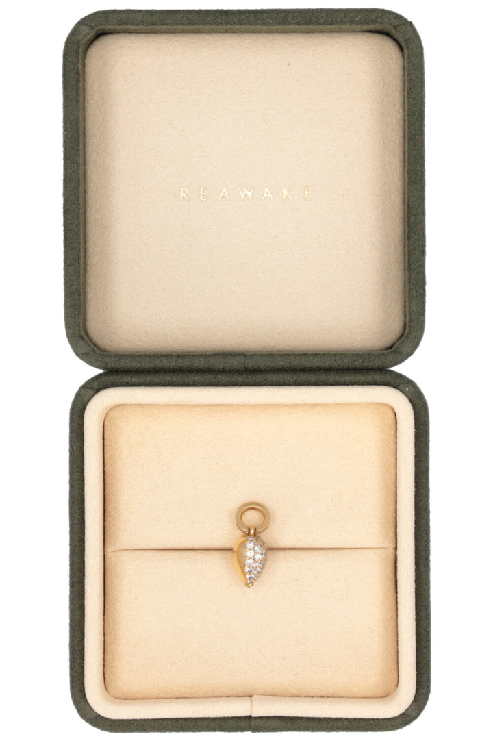 Pendentif Cœur SÉVIGNÉ en Or Jaune 18 carats Diamants Or