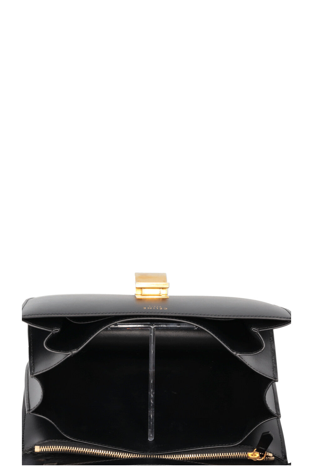 CÉLINE Sac bandoulière Classic Medium Box noir