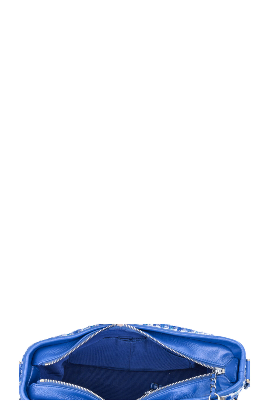 CHANEL Medium Gabrielle Bag Tweed Blue