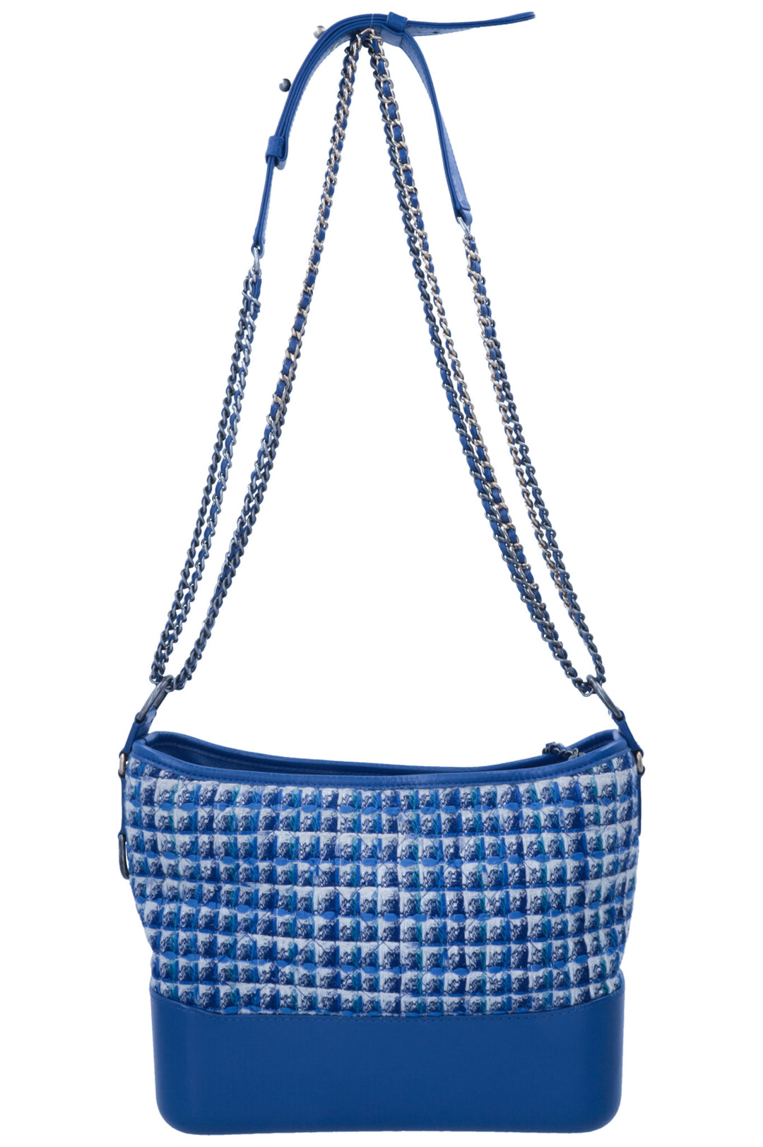 CHANEL Medium Gabrielle Bag Tweed Blue