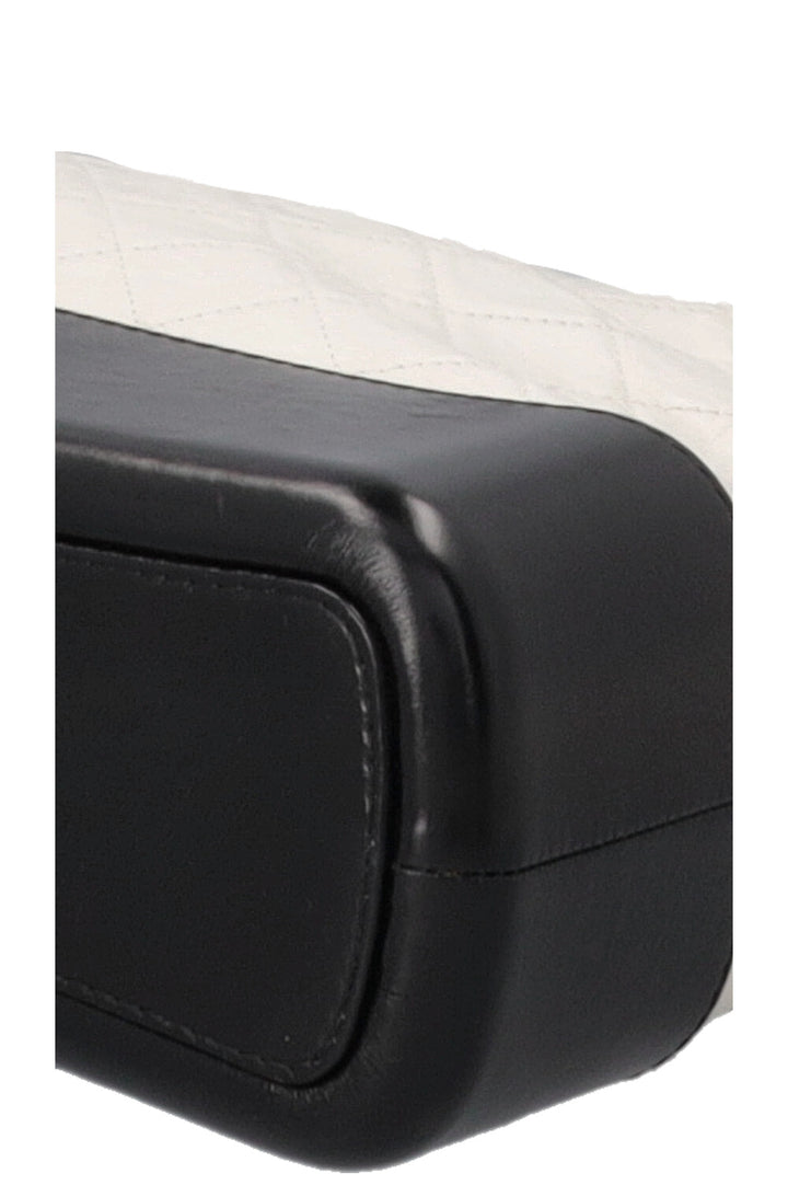 CHANEL Large Gabrielle Bag Leather White