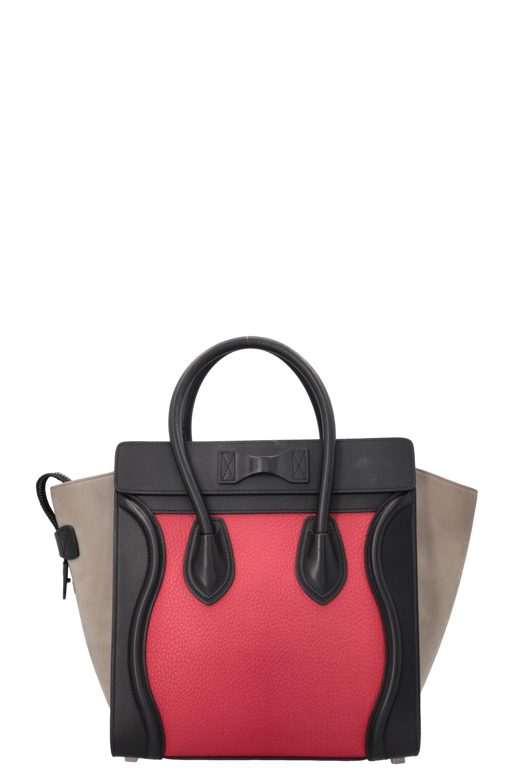 CÉLINE Micro Luggage Handbag Tricolor