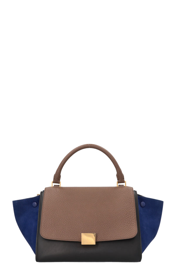 CÉLINE Small Trapeze Hand Bag Tricolor