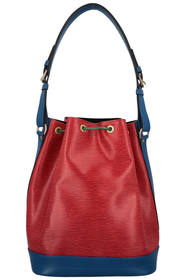 LOUIS VUITTON Grand Sac Noé Epi Tricolor Red Blue Green