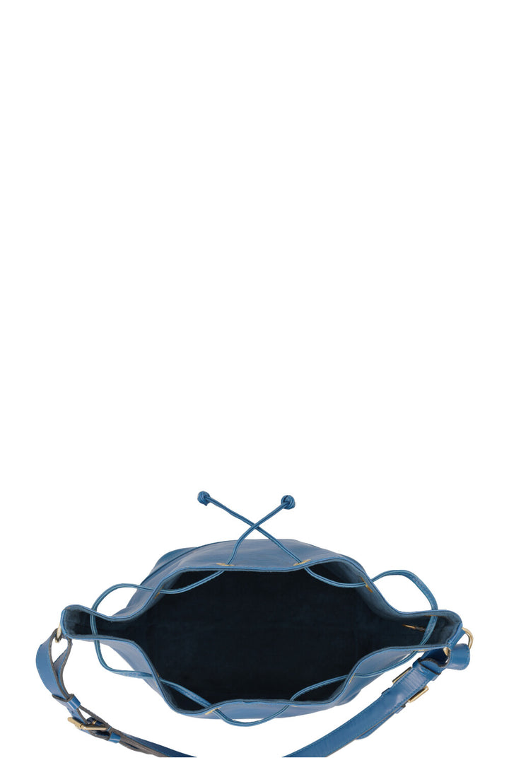 LOUIS VUITTON Grand Sac Noé Epi Blue