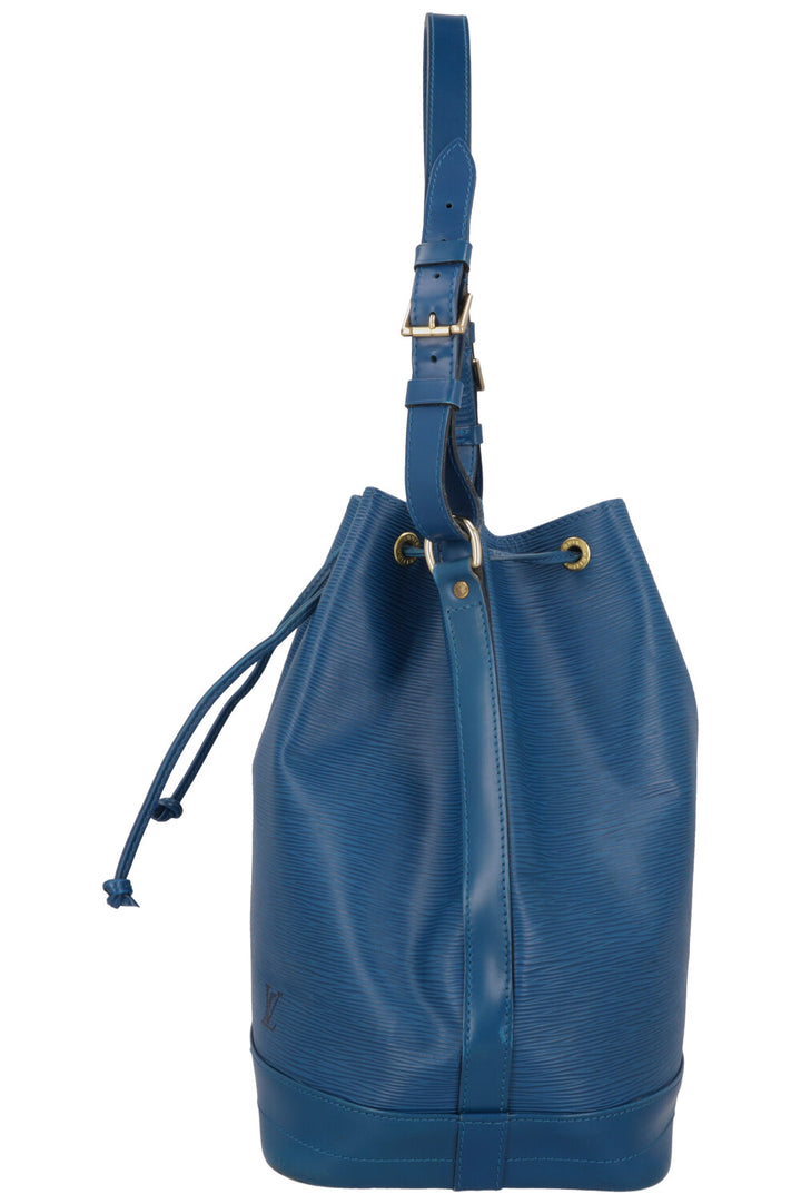 LOUIS VUITTON Grand Sac Noé Epi Blue