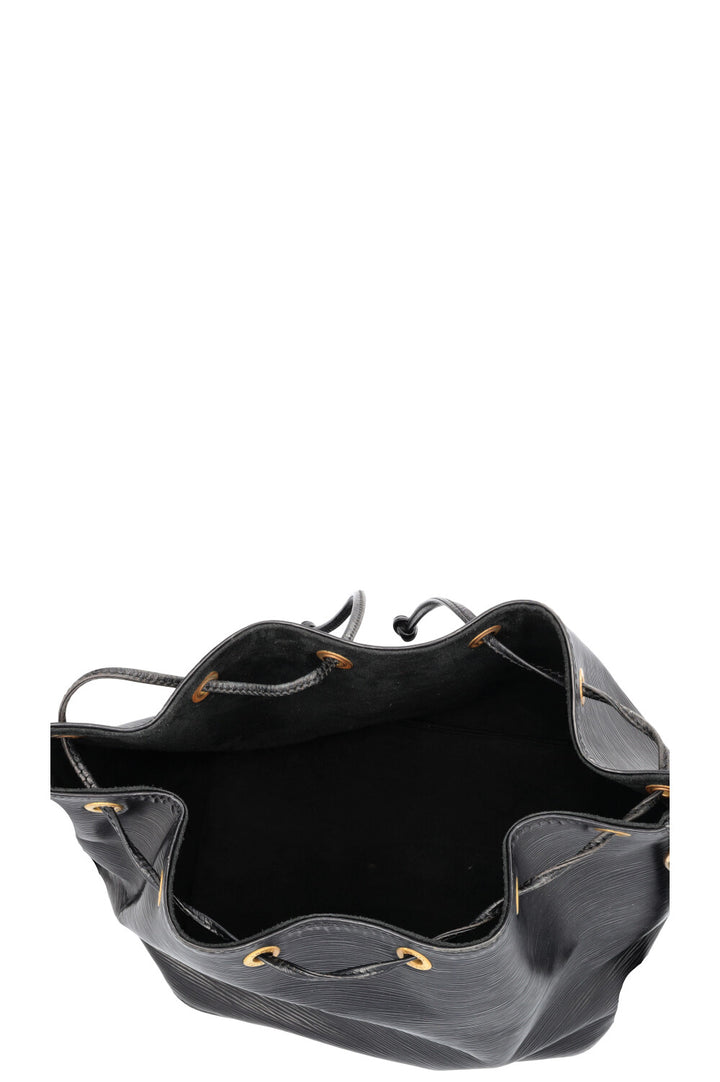 LOUIS VUITTON Petit Sac Noe Epi Black