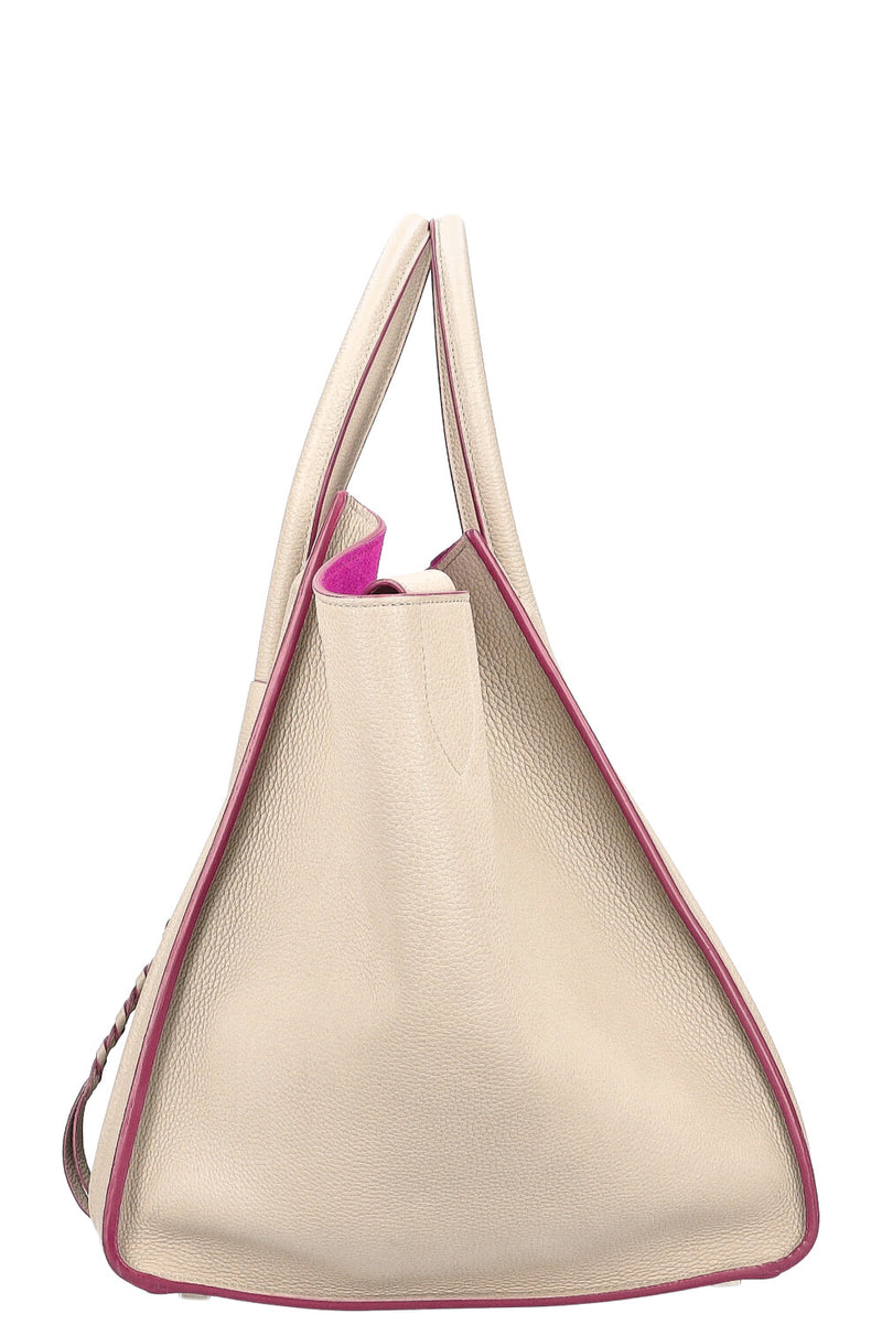 CÉLINE Phantom Luggage Bag Fuchsia Grey