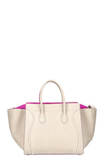 CÉLINE Phantom Luggage Bag Fuchsia Grey