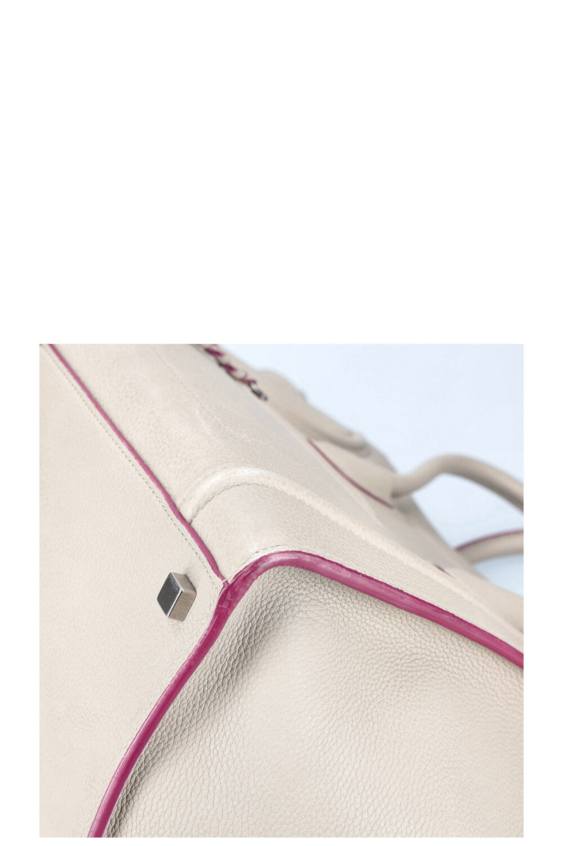 CÉLINE Phantom Luggage Bag Fuchsia Grey