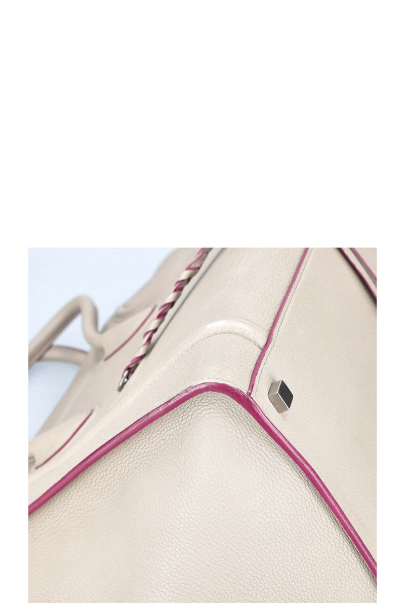 CÉLINE Phantom Luggage Bag Fuchsia Grey