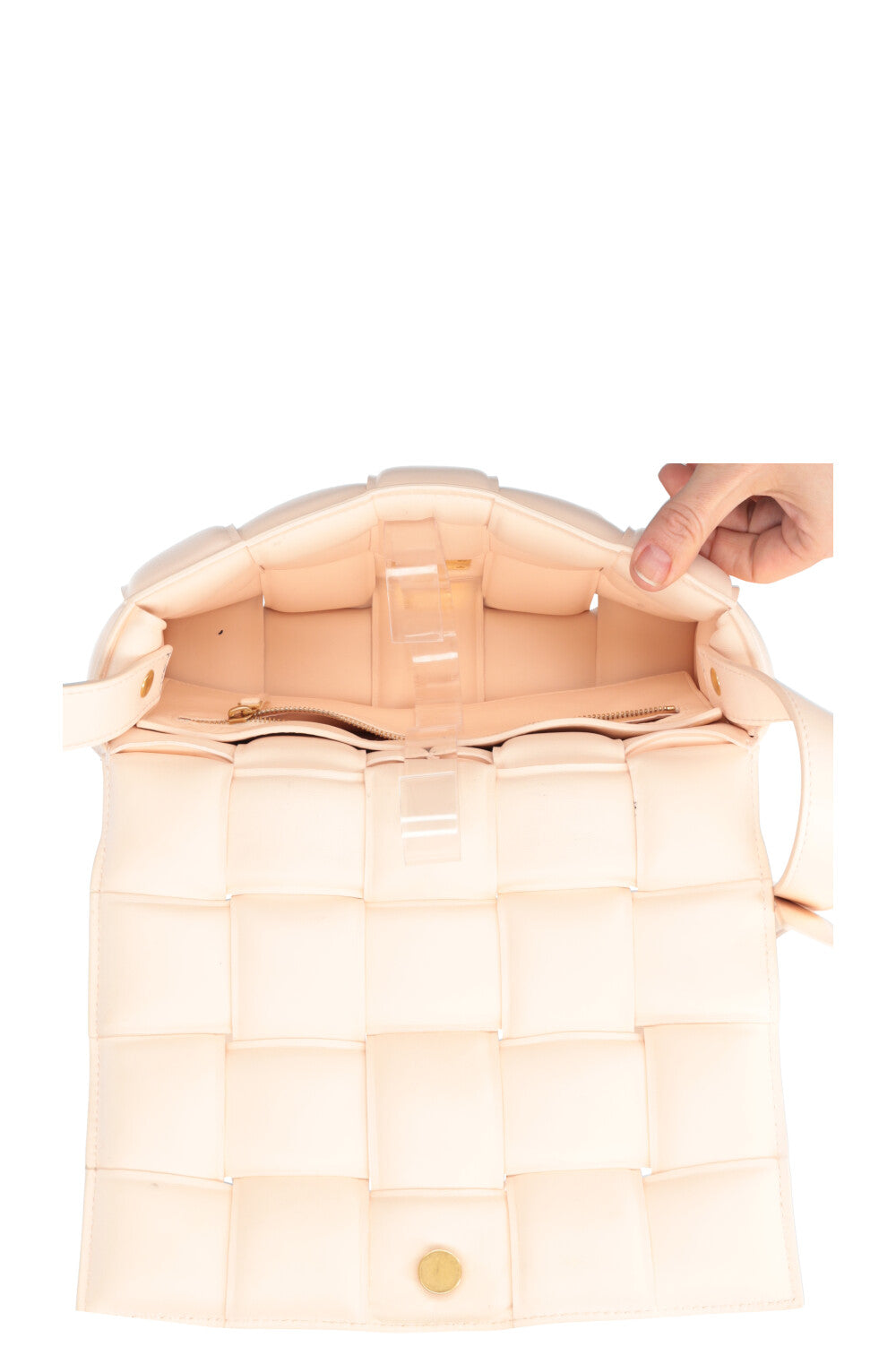 BOTTEGA VENETA Padded Cassete Bag Pink