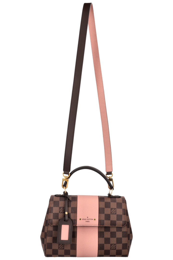 LOUIS VUITTON Bond Street BB Bag Damier Ebene PInk