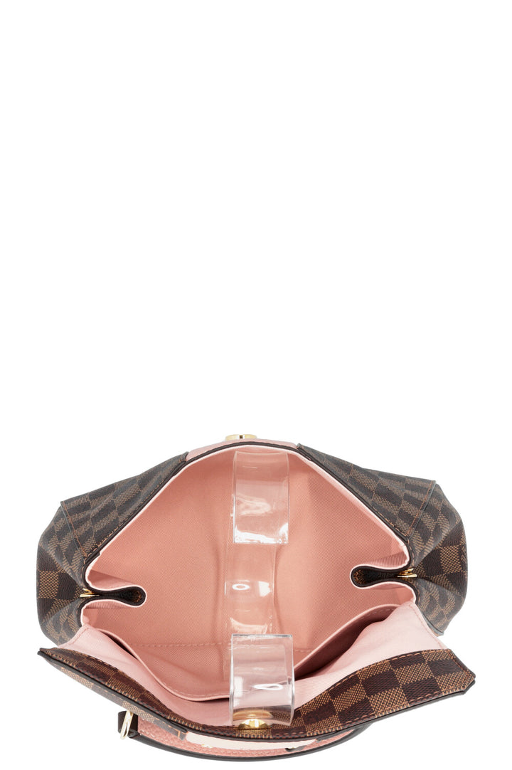 LOUIS VUITTON Bond Street BB Bag Damier Ebene PInk