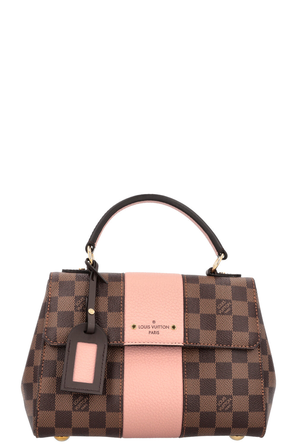 LOUIS VUITTON Bond Street BB Bag Damier Ebene PInk