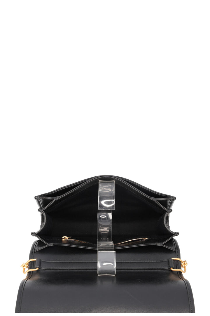 SAINT LAURENT Sac bandoulière Becky matelassé Noir