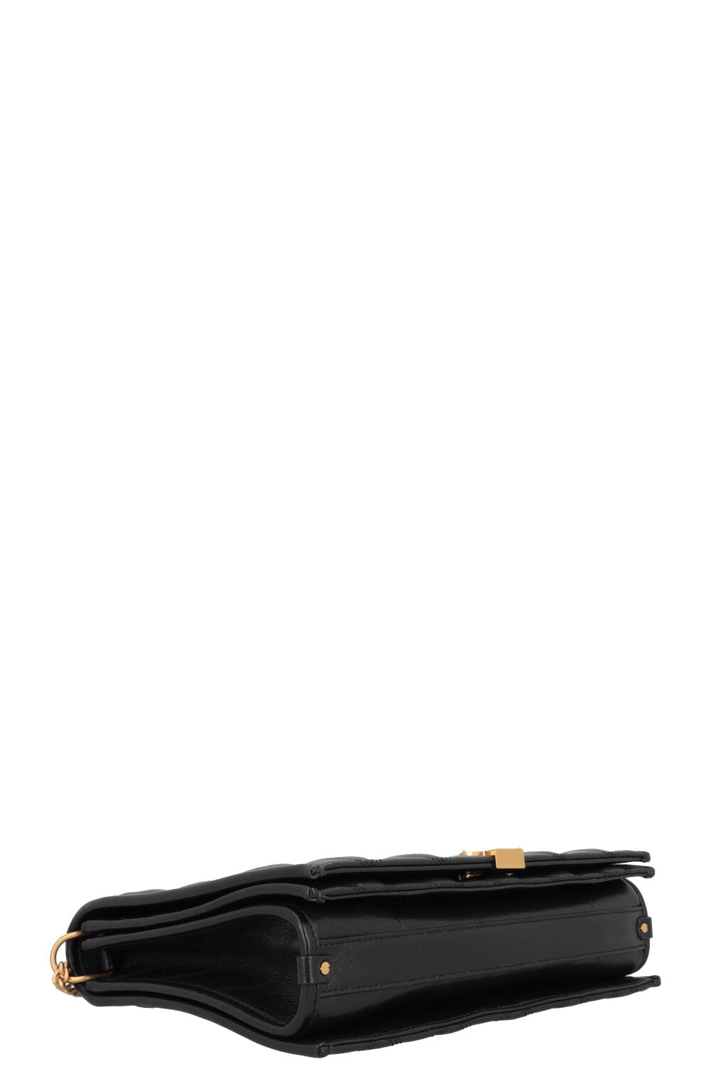 SAINT LAURENT Sac bandoulière Becky matelassé Noir