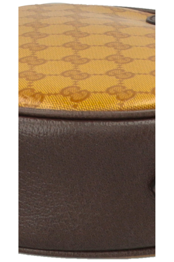 Sac bandoulière rond GUCCI x Adidas Ophidia jaune suprême