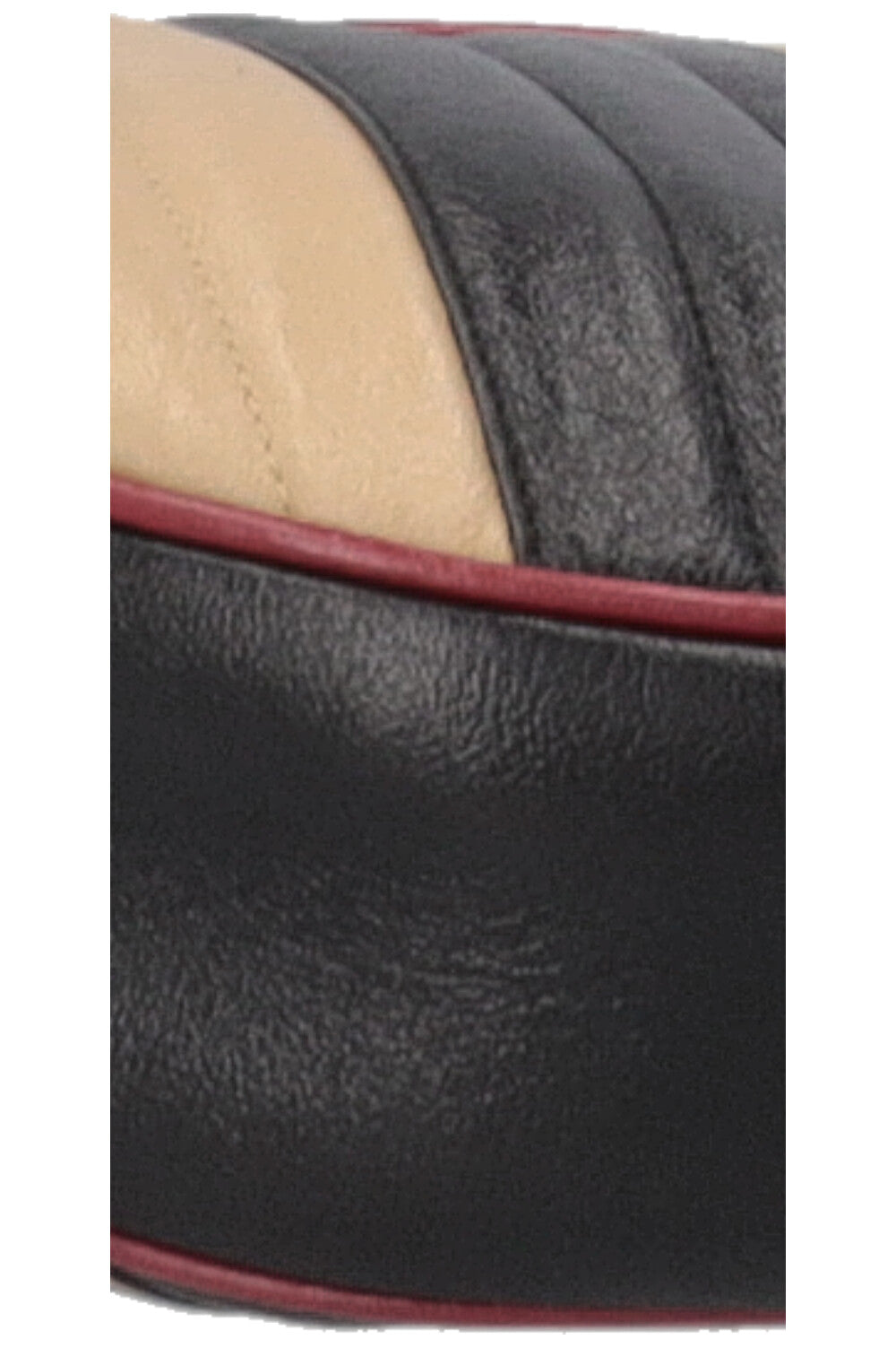 Sac bandoulière GUCCI Marmont rond rayé