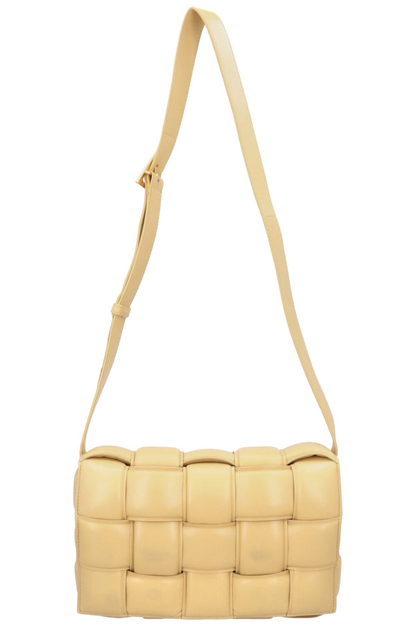 BOTTEGA VENETA Padded Cassette Bag Almond