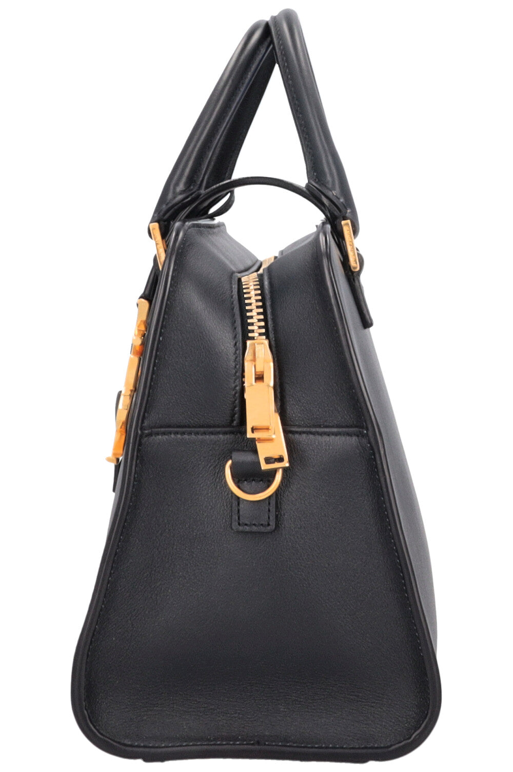 SAINT LAURENT Cabas Baby 2 Ways Top Handle Bag Navy