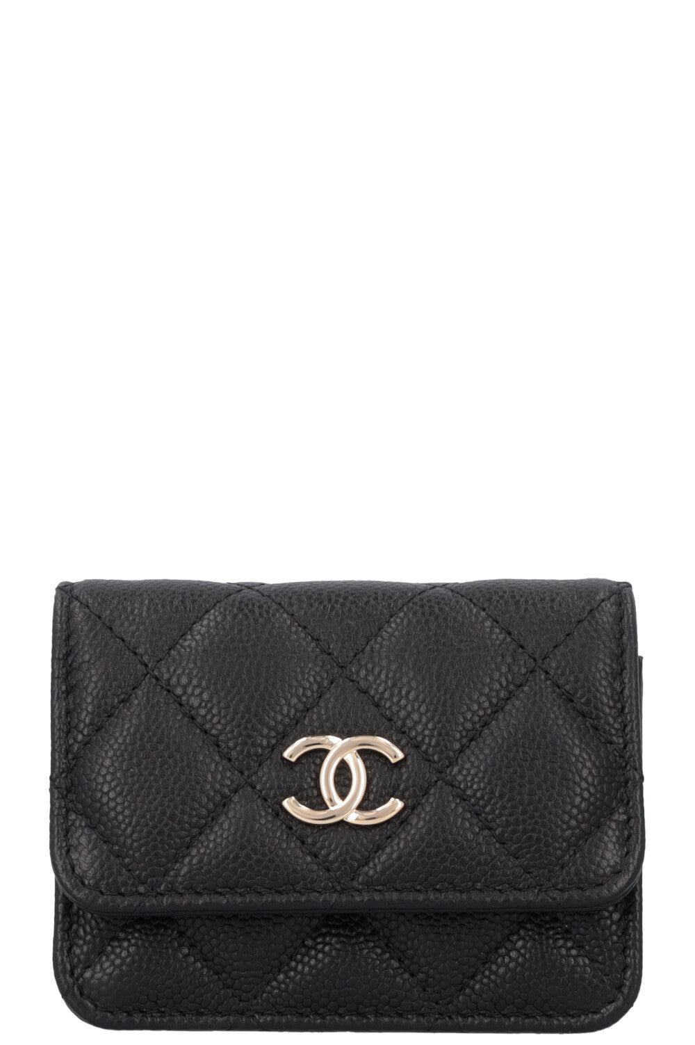 CHANEL Micro Classic Flap Bag Black Caviar