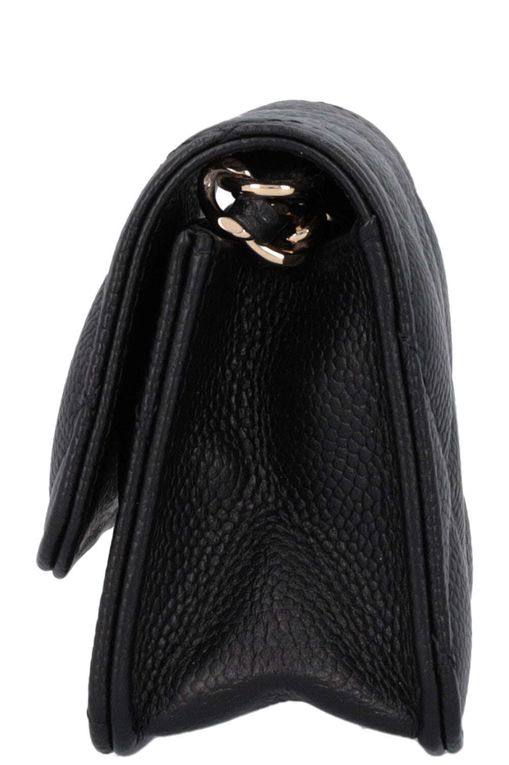 CHANEL Micro Classic Flap Bag Black Caviar