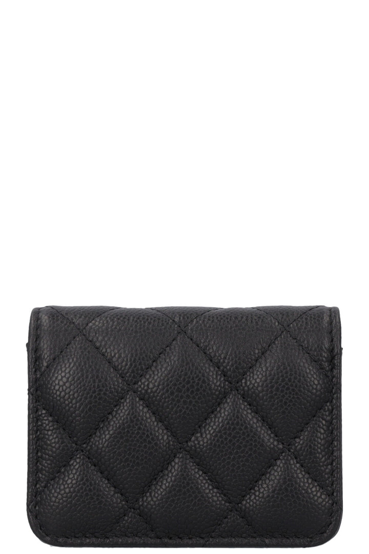 CHANEL Micro Classic Flap Bag Black Caviar