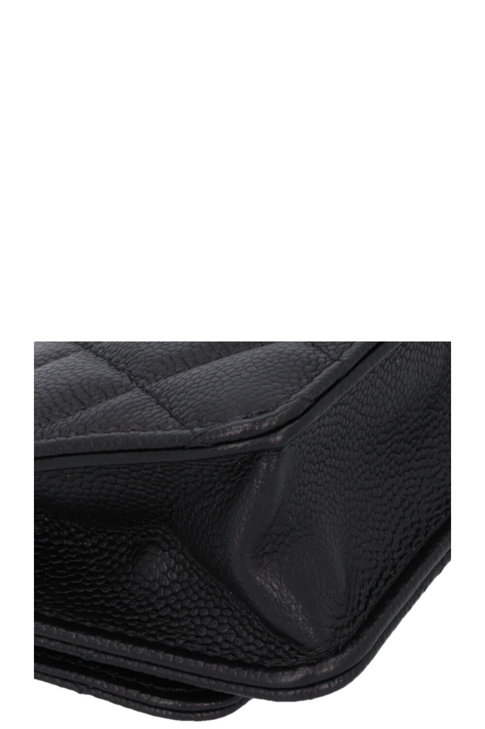 CHANEL Micro Classic Flap Bag Black Caviar