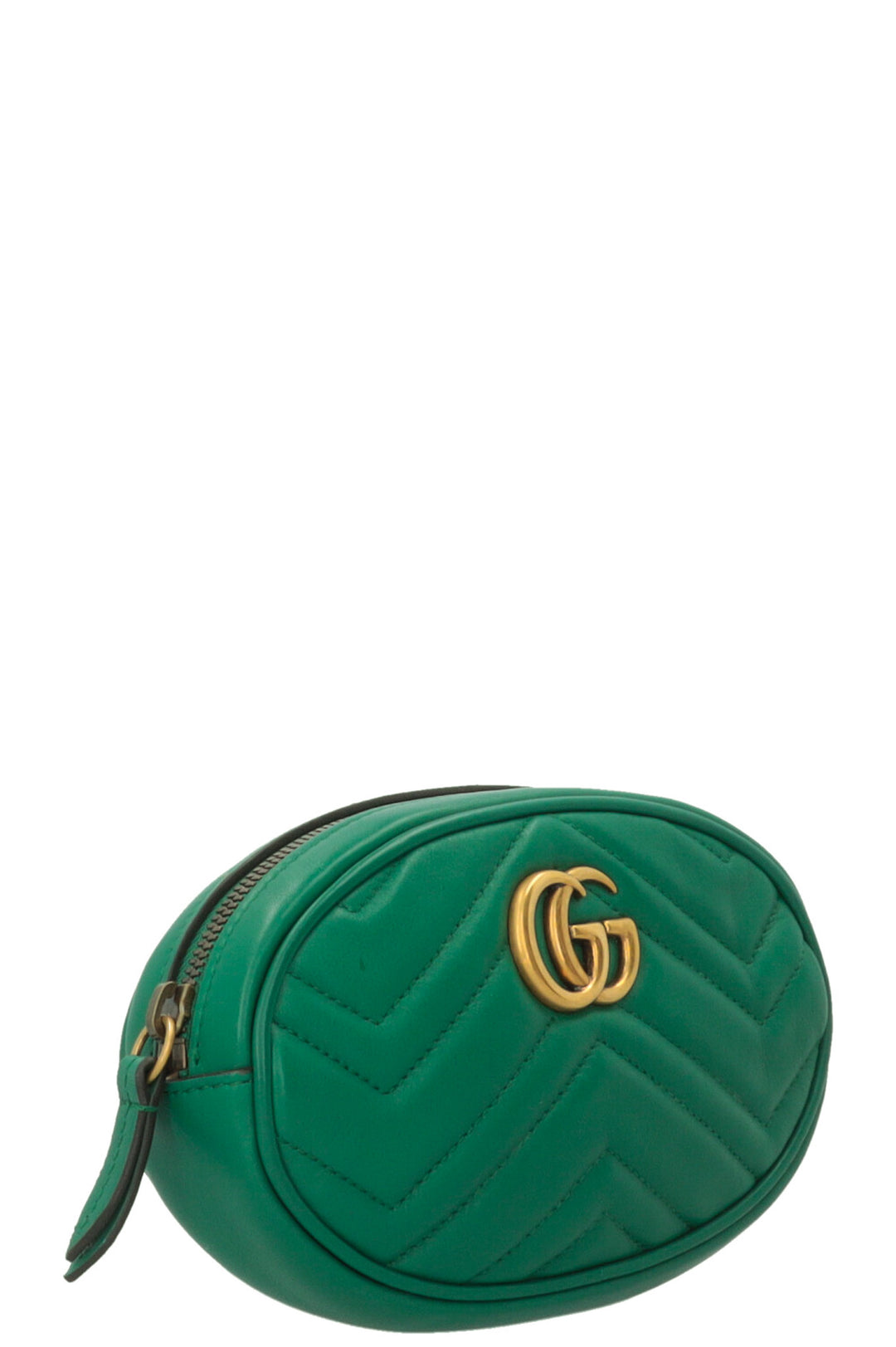 GUCCI GG Marmont Belt Bag Green