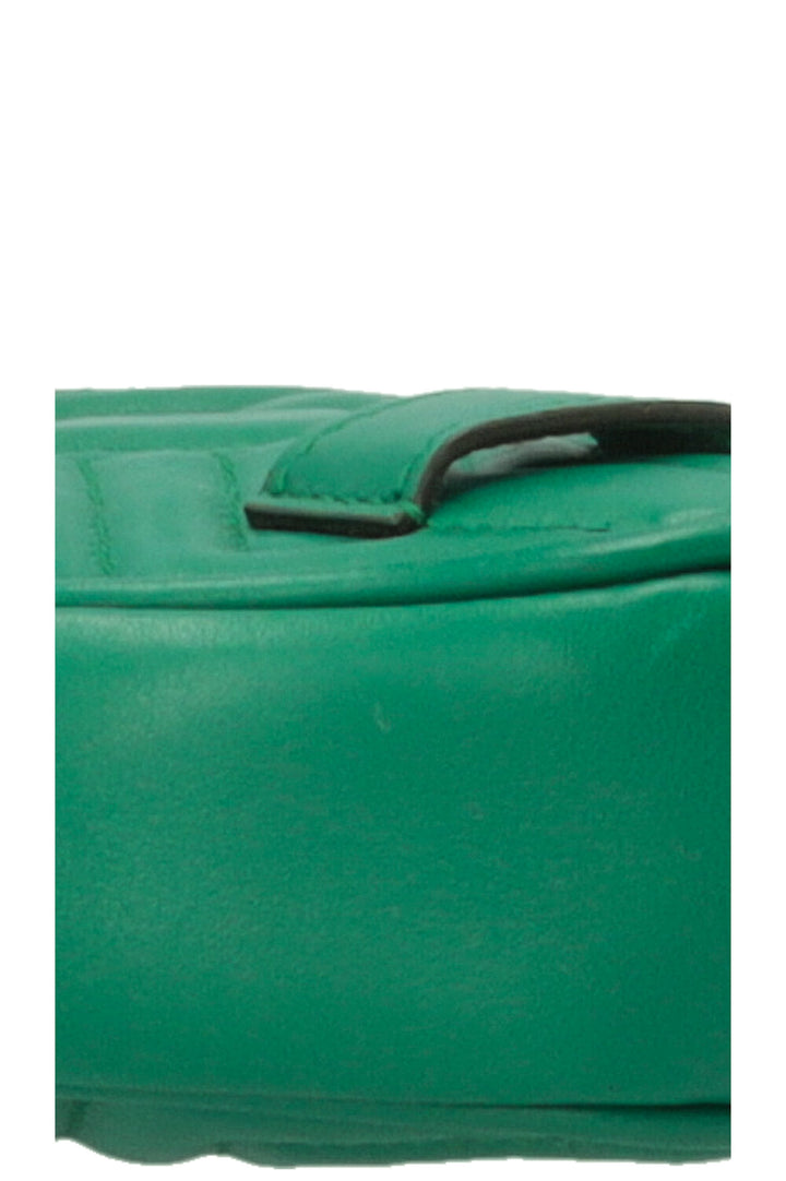 GUCCI GG Marmont Belt Bag Green
