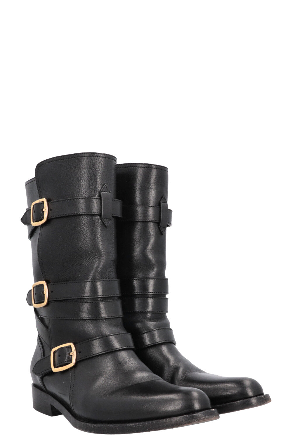 CELINE Lyra Boots Leather Black