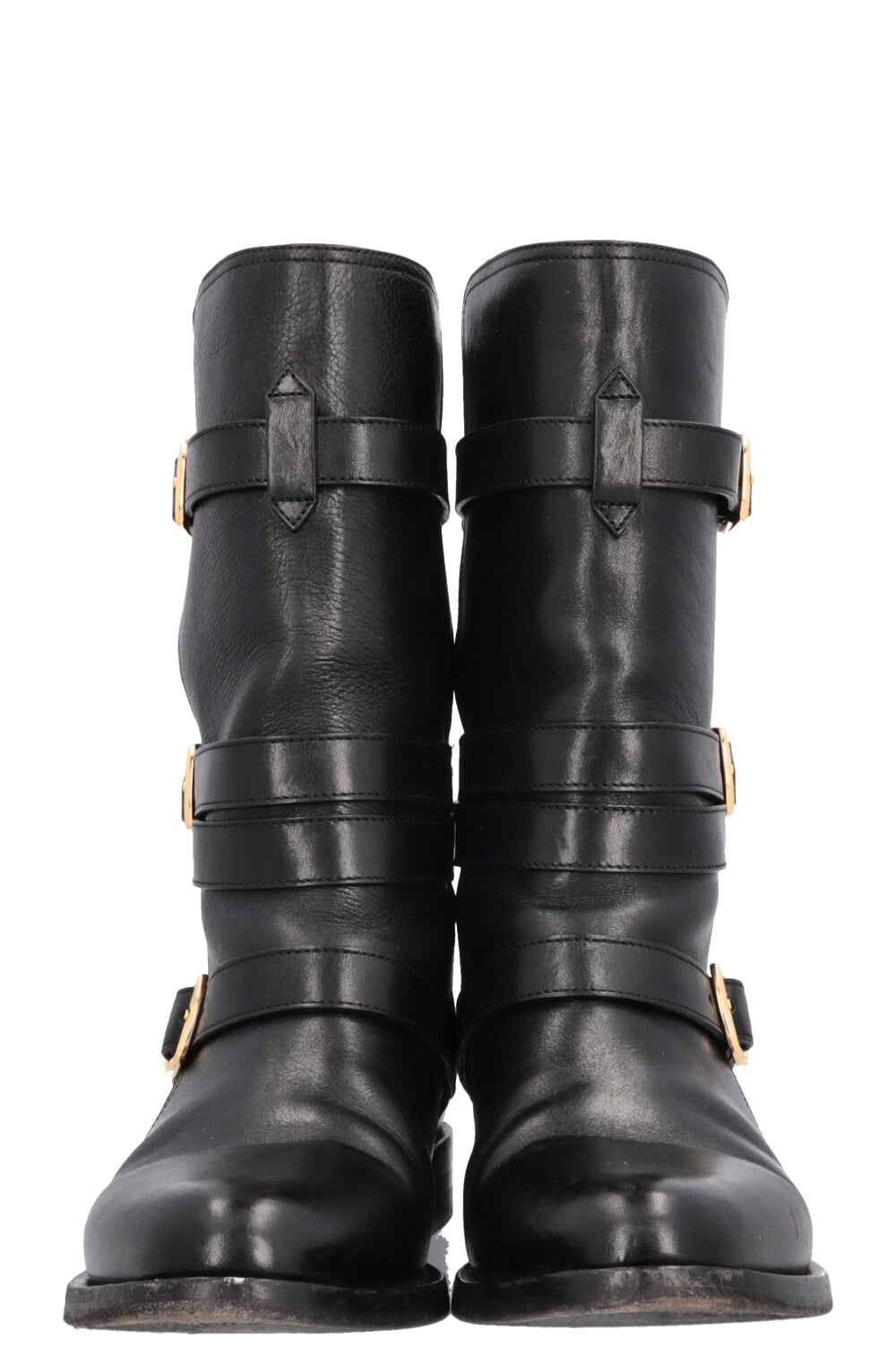 Bottes Lyra CELINE en cuir noir