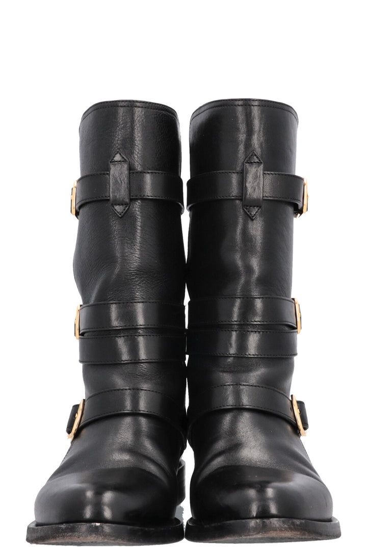 Bottes Lyra CELINE en cuir noir